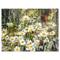 Designart - Daisies Flowers Under the Window - Floral Art Canvas Print